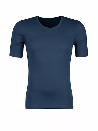 HUBER | T-Shirt "Comfort" (Weiss) | blau